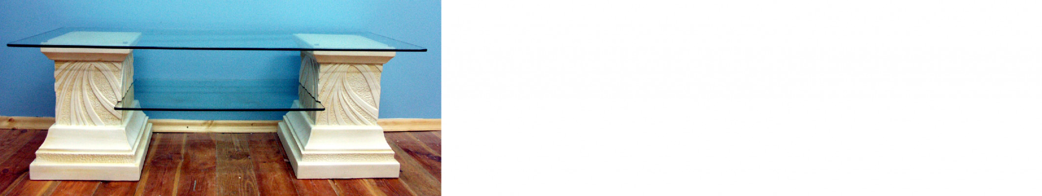 Design Vitrína Regál Skleněný Sloup Vitríny Regály TV Skříň Obývací pokoj 1853 Nový