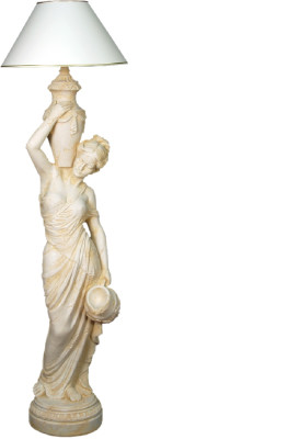 Obývací pokoj stojací lampa svítidlo stojací lampy XXL design lampa figura socha nový