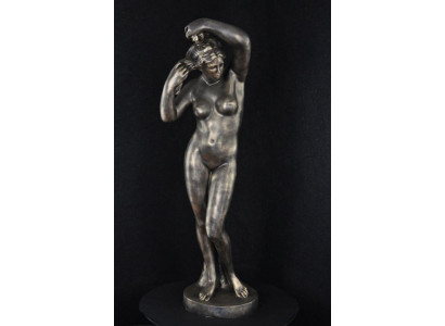 Socha sochařství Diana Antik Stil Figur Skulpturen Dekoration Erotik Statuen