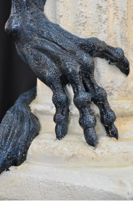 Design Sloup Sloup Gragol Gotické sloupy Socha Sochy Stojan s květinami