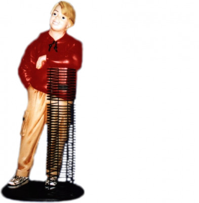 Design CD DVD stojan Figura Socha Socha Figury Sochy Dekorace Deko