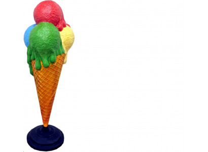 Design zmrzlinový sala figura socha sochařská sakra dekorace deko 160cm