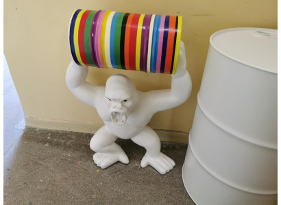 Designer socha sochařské umění moderní sochy sochy dekorace dekorace gorila zahrada nový