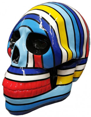 Design Figur Figurina Dekorace Lebka Zahrada Socha Socha Lebka Nový