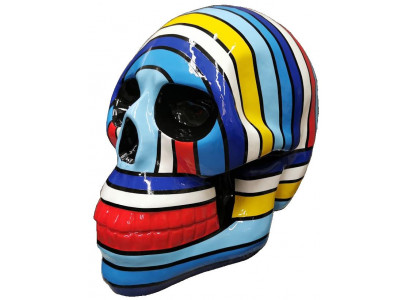 Design Figur Figurina Dekorace Lebka Zahrada Socha Socha Lebka Nový