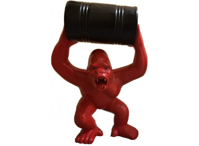 Návrhář Gorilla Figurína Socha Moderní Sochy Sochy Dekorace Dekorace Zahrady Nový