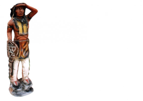 Design indiánská figurína socha sochy dekorace dekorace 5660