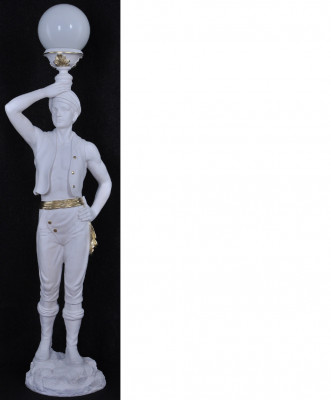 Designové světlo stojací lampa lampy lampy stojany XXL socha figura socha