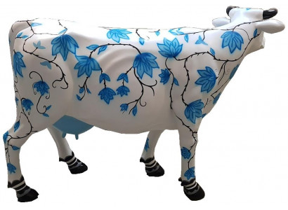 Abstraktní figura krávy Moderní sochy Loft sochy Barevné figurky Dekorace Nové