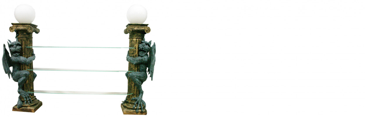 Design Vitrine Regal Skleněný sloup Vitríny Regály Dekorační figuríny Skříň Lampa 1835
