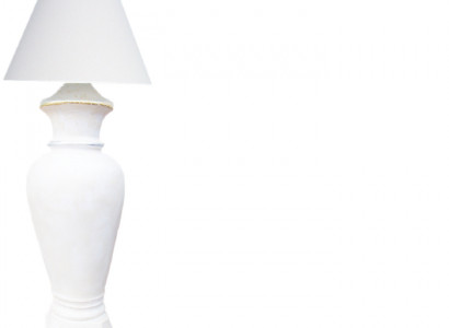 Design stojací lampa Vaza XXL stojan svítidla Regál Osvětlený vitrína 132cm