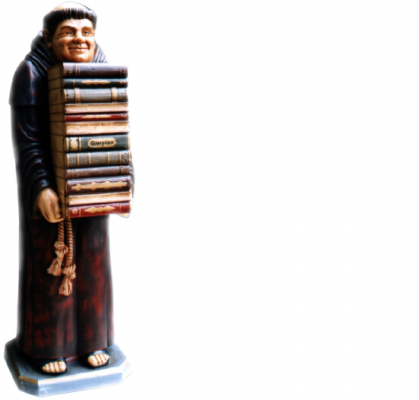 Design Mnichu Figurína Socha Sošky Sochy Sochy Dekorácia Dekor 5602 Nový