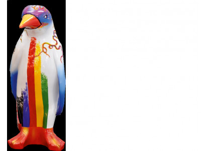 Design Luxus Figur Skulptur Handarbeit Pinguin Tier Skulpturen XXL 67cm Figuren  Design luxus socha socha rukou pinguina zvířecí sochy XXL 67cm figurine