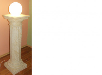 Design sloupová lampa světla světlo stínidlo dekorační lampa sloupek lampa 6854 nový