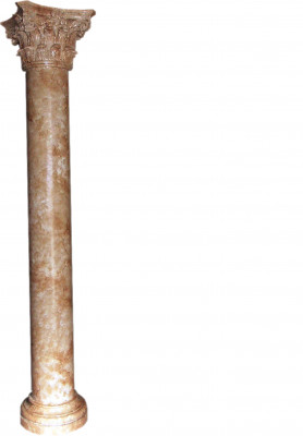 XXL Řecký sloup 300 cm Velký Styl Design Sloupy Luxusní Podpory Antik Styl