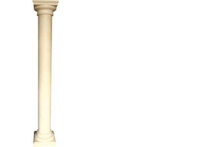 XXL Řecký sloup antického stylu Design Sloupy Luxus Stojany Nové 210cm Velké Nové