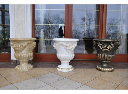 XXL Klasická výzdoba obývacího pokoje v antickém stylu Váza Dekorativní Vázy Socha 0915 Nový