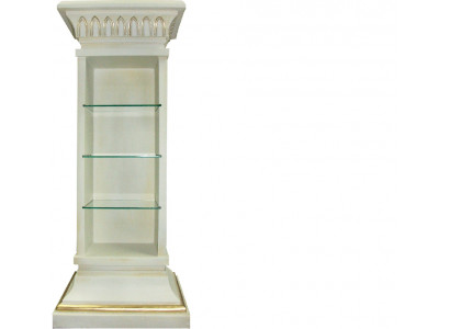 Design Vitrina Skleněná stojanová skříň Sál Vitrína police Skříň Obývací pokoj