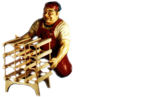 Design Vinařská socha socha sochařská sochy dekorace dekorace 5608 Nový