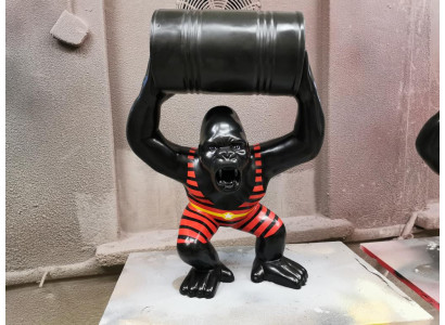 Návrhář Figurína Socha Moderní figurky Sochy Dekorace Dekorace Gorila Zahrada Nový