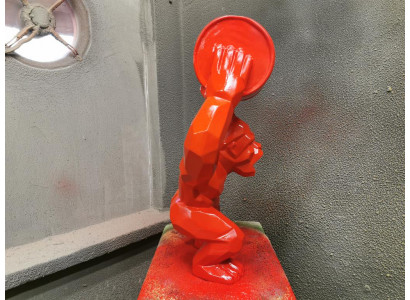 Návrhář figurína sochy moderní figurky soch dekorace dekor Gorila zahradní nový