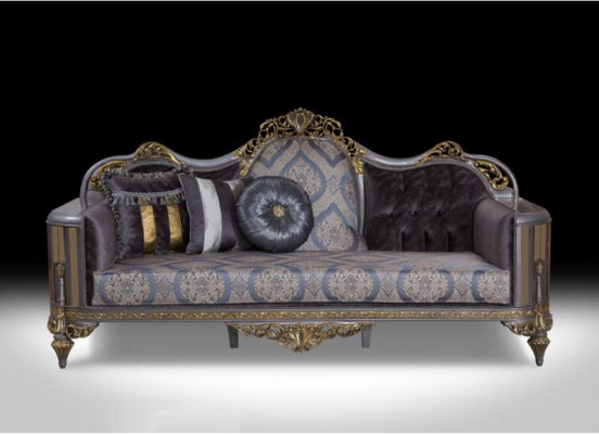 Sofa Chesterfield set Lila kavárenský stůl designer skupina 3 kusů obývací pokoj