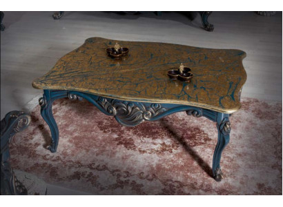 Stůl s kávou Stolky k posezení Obývací pokoj Luxusní designový stůl ze dřeva