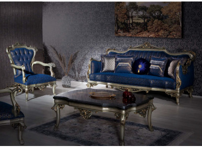 Sofa set Couch Set 3+1 Coffee Table Fabric Sofa Three-seater Couch Furniture 3 pieces.
