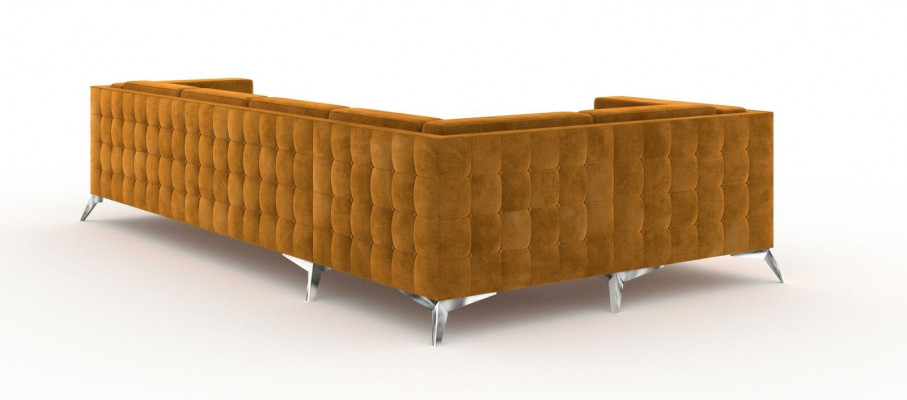 Textilní pohovka pohovka obývací stěna souprava Design Moderní pohovka rohová pohovka