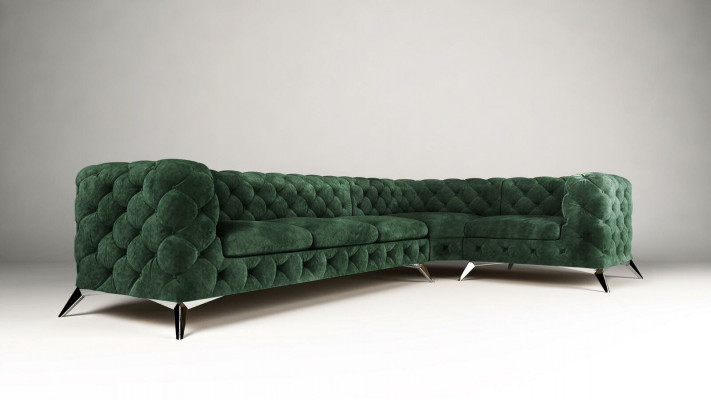 Chesterfield Design Růžek Rozkládací Pohovka Křeslo Design Kožená Podnoženadevše Podnovnada Tvarování
