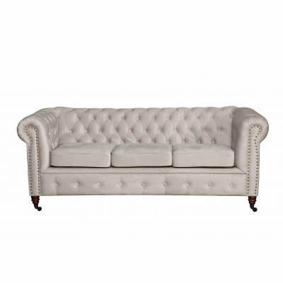 Chesterfield 3+2+1 sedací souprava + taburet sedačka kůže textil sedačky