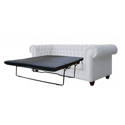 Chesterfield sedací souprava Sofa 3+1 Mello s funkcí lůžka Pohovka Polštářové sedací soupravy Nové