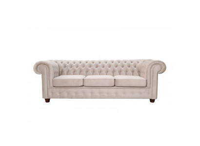 Chesterfield sedací souprava 3+2+1 Mello Couch polstrová sada pohovek nová