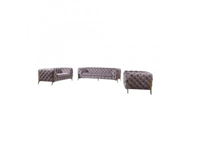 Návrhářská sedací souprava Chesterfield Sofa Couch Polster Set 321 nový sofa set