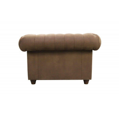 Chesterfield 3+1 Sofá Garnitur Kožená Pohovka pro obývací pokoj Sofa