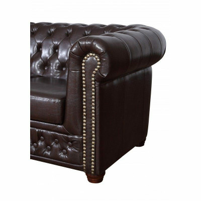 Chesterfield Sofa set Sofa 3+1+1 Couch Polster Set Sofas Couchen Yorki Neu