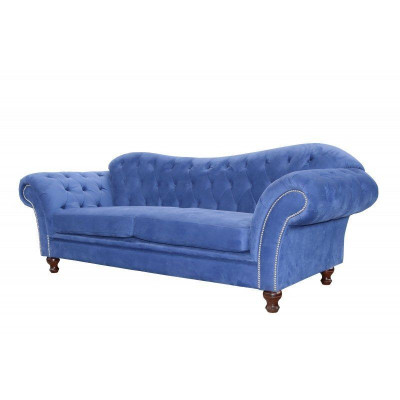 Chesterfield Sofa SHEFFIELD 3 místný s funkcí lůžka Pohovka Pohovky Pohovka Nové