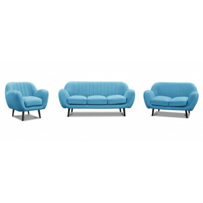 Sofá souprava 3+2+1 pohovka čalouněná pohovky obývací pokoj design Chesterfield