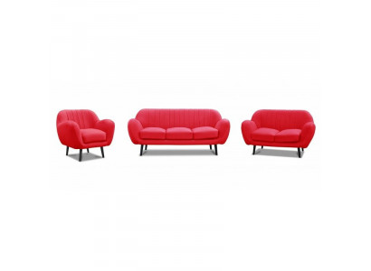 Sofá souprava 3+2+1 pohovka čalouněná pohovky obývací pokoj design Chesterfield