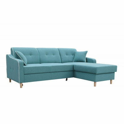 Design rohová sedací souprava Sofa Sina s funkcí postele Pohovka Čalounění Sedadlo Rohové pohovky Rozkládací pohovka