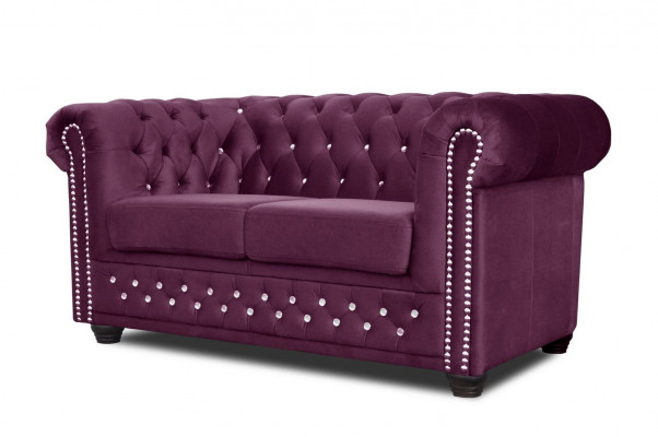 Chesterfield sada pohovky 2+1 sedadlo Design Pohovka sedací souprava Set Nové