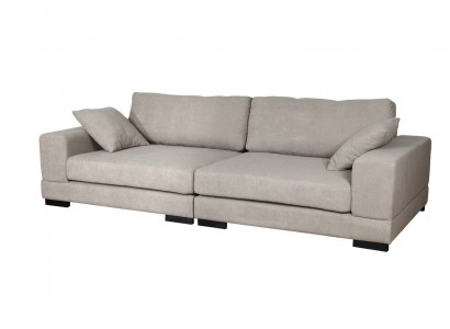 Sofa 4místné žíněné pohovky Luxus designérská pohovka Roztahovat součásti 274cm