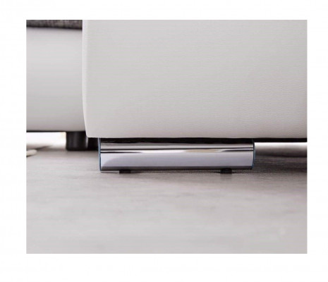 Designová rozkládací pohovka s funkcí lůžka, kůže, textilie, čalounění, pohovky, látkové.