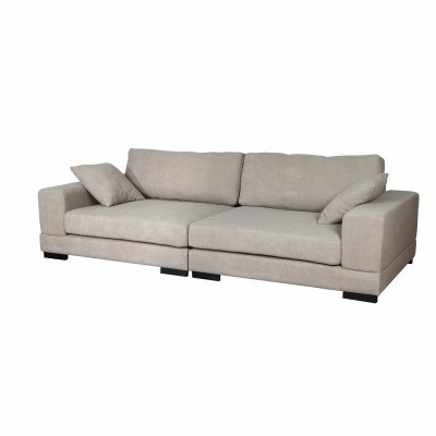 Sofa 4 Sitzer Jan XXL Pohovka Sedadlo Polstrovaný Pohovky Pohovka Obývací Pokoj Design Big