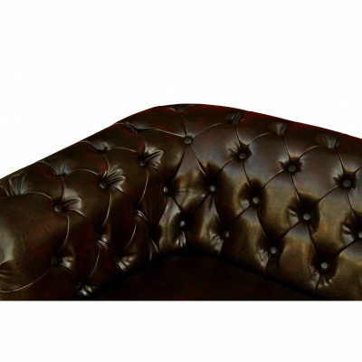 Chesterfield Pohovka 2 Místná York Pohovka Potahovaná Pohovky Nová