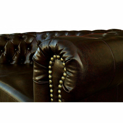 Chesterfield Pohovka 2 Místná York Pohovka Potahovaná Pohovky Nová