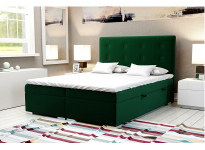 Boxspring Postel Hotel Dvojitá Postel Textil Luxusní Postele Polstrovaná Postel S Úložným Prostorem Funkce
