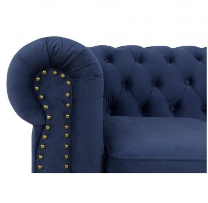 Chesterfield pohovka se 3 místy, potah, sedačka, obývací pokoj, pohovka pro tři osoby, nová