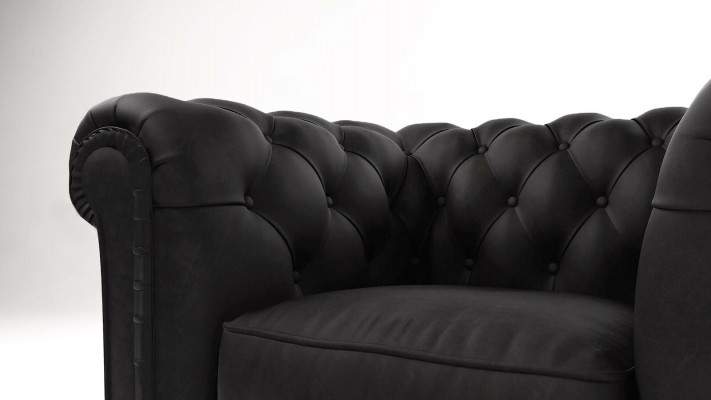 Vážený design Chesterfield křeslo čalouněný televizní sedadlo Lounge klub textil