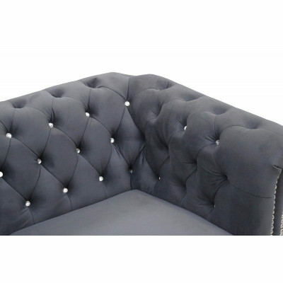 Chesterfield York Blink 3-sedadlová závěsná sedací souprava Nové designerové pohovky Sofa Designer